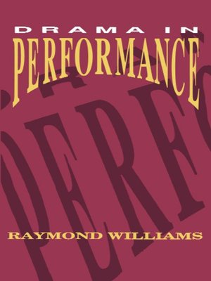 cover image of Drama in Performance